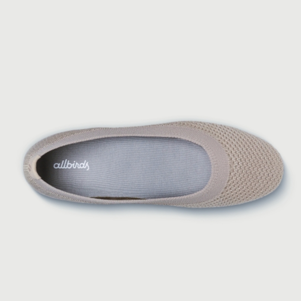 NEW Allbirds Women's Tree Breezer Bough Taupe 11 Ballet Flats